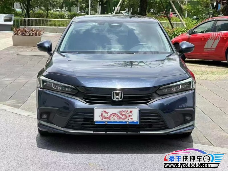 22年本田思域轿车抵押车出售
