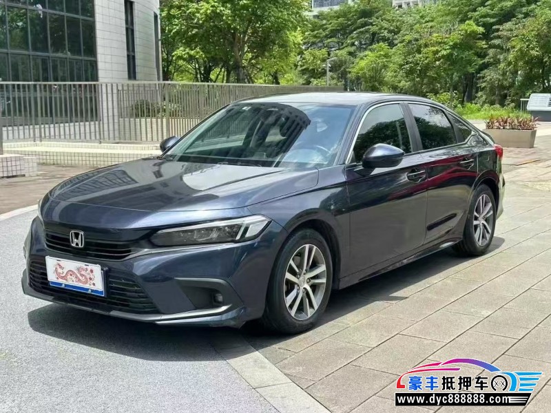22年本田思域轿车抵押车出售