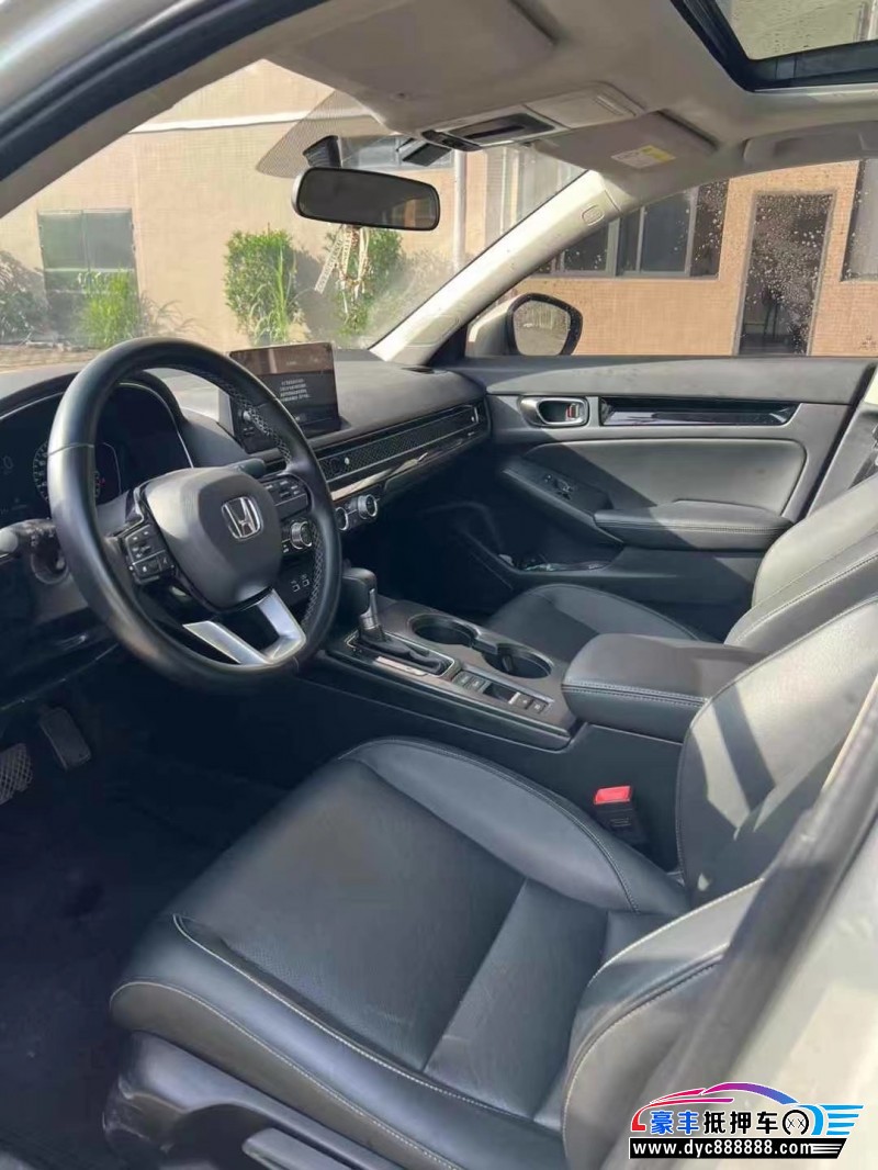 22年本田思域轿车抵押车出售