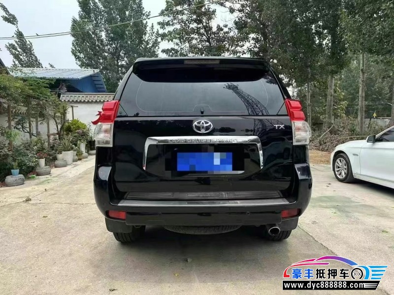 13年丰田普拉多（霸道）轿车抵押车出售