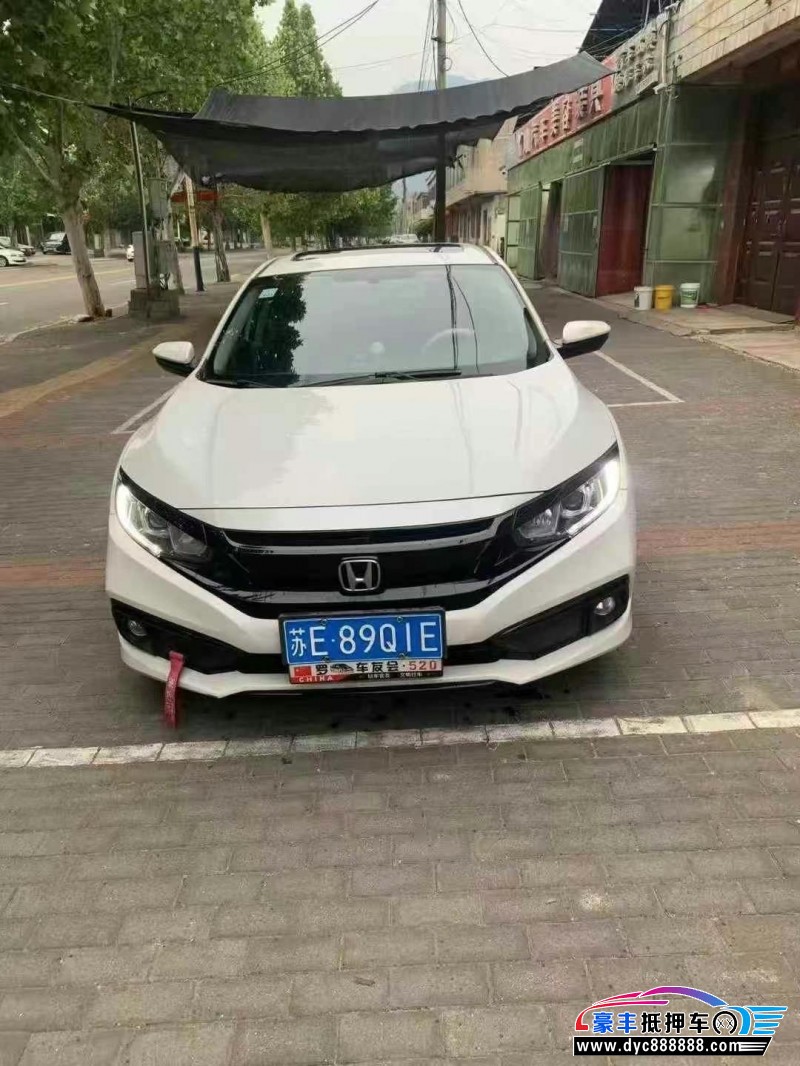 21年本田思域轿车抵押车出售