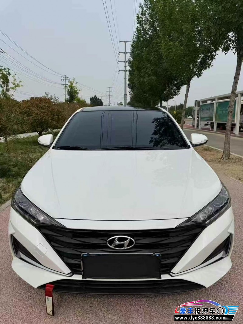 22年现代悦纳轿车抵押车出售