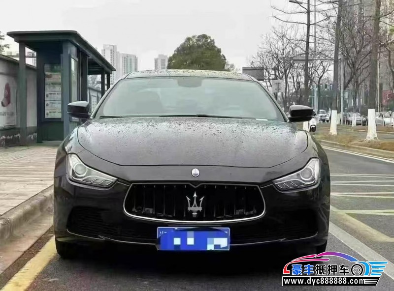 17年玛莎拉蒂Ghibli轿车抵押车出售