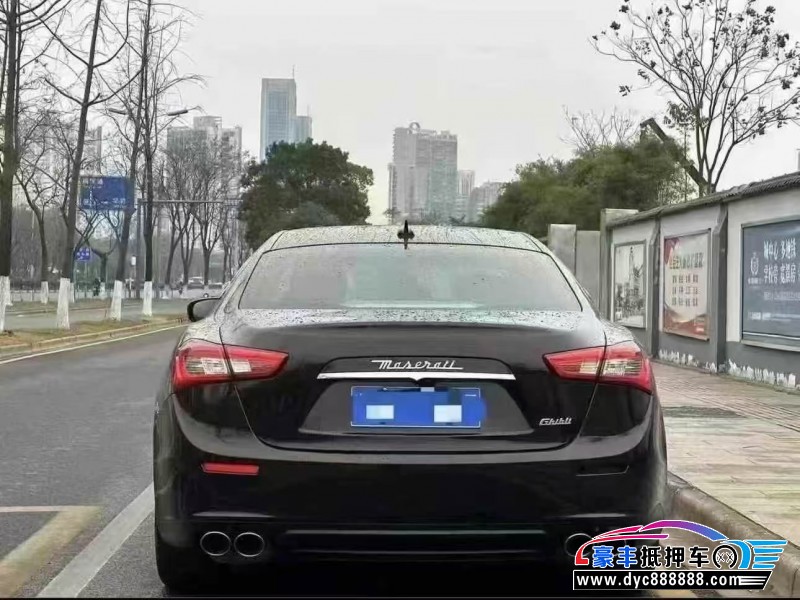 17年玛莎拉蒂Ghibli轿车抵押车出售