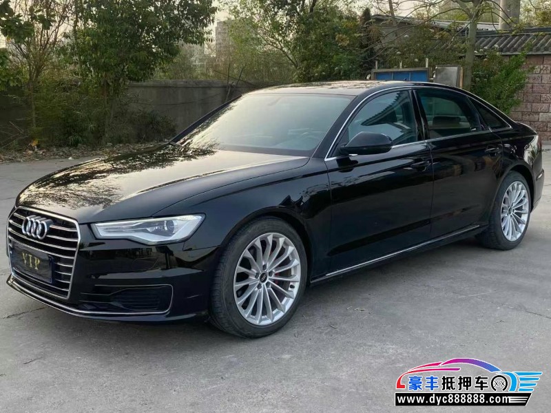 17年奥迪A6L轿车抵押车出售