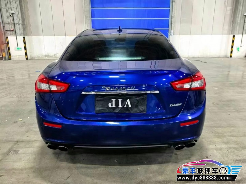 17年玛莎拉蒂Ghibli轿车抵押车出售