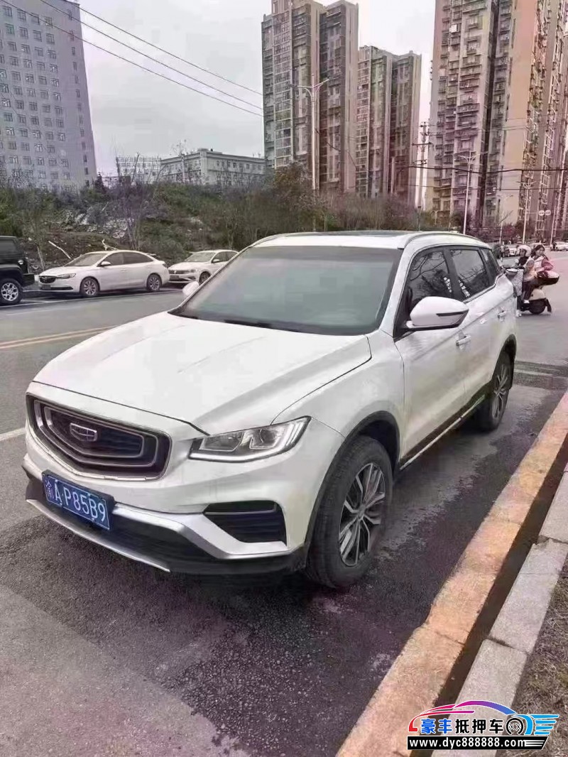 21年吉利博越SUV抵押车出售