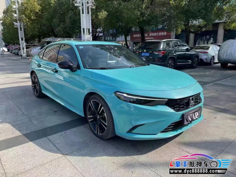 22年本田型格轿车抵押车出售