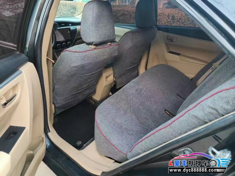 15年丰田卡罗拉轿车抵押车出售