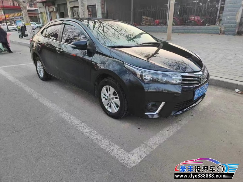 15年丰田卡罗拉轿车抵押车出售