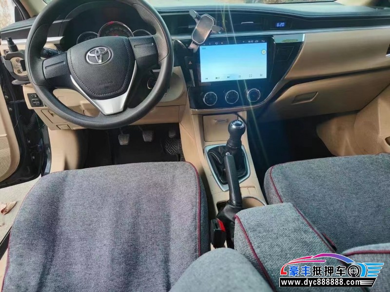 15年丰田卡罗拉轿车抵押车出售