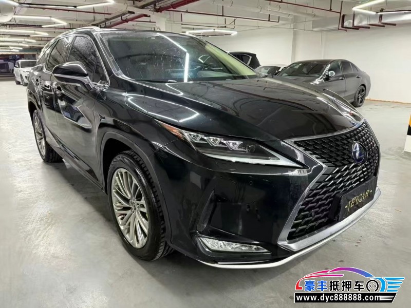21年雷克萨斯RX轿车抵押车出售