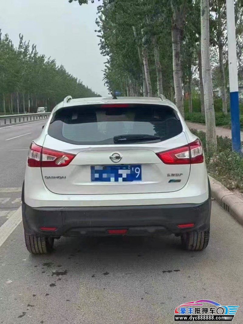 19年日产逍客轿车抵押车出售