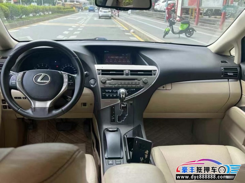 12年雷克萨斯RX轿车抵押车出售