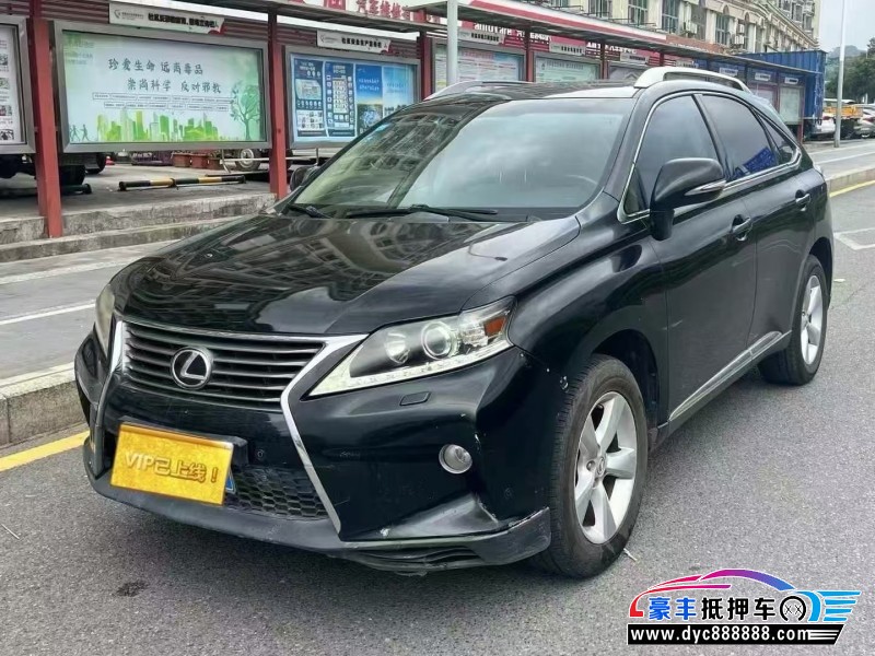 12年雷克萨斯RX轿车抵押车出售