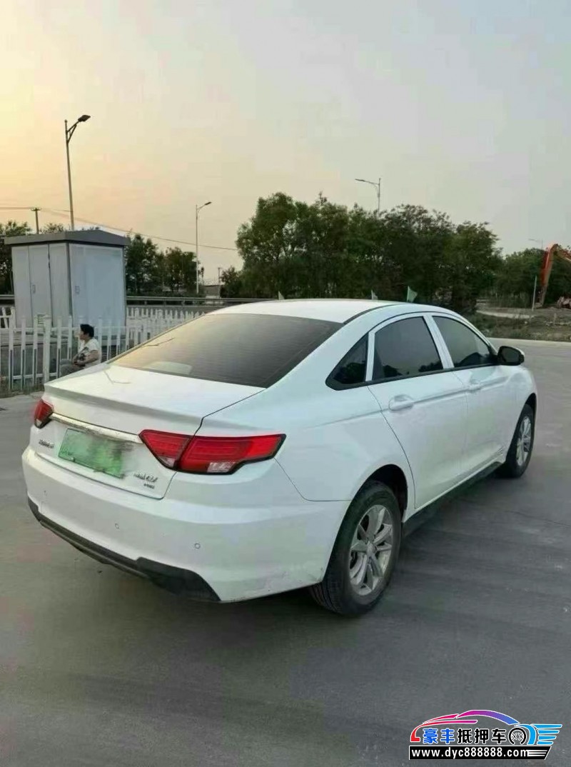 23年吉利帝豪EV轿车抵押车出售