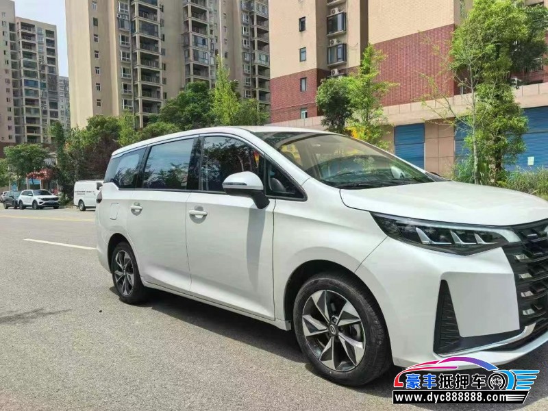 24年传祺m6轿车抵押车出售