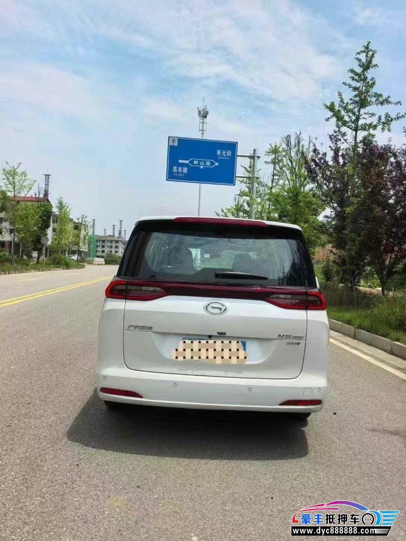 24年传祺m6轿车抵押车出售