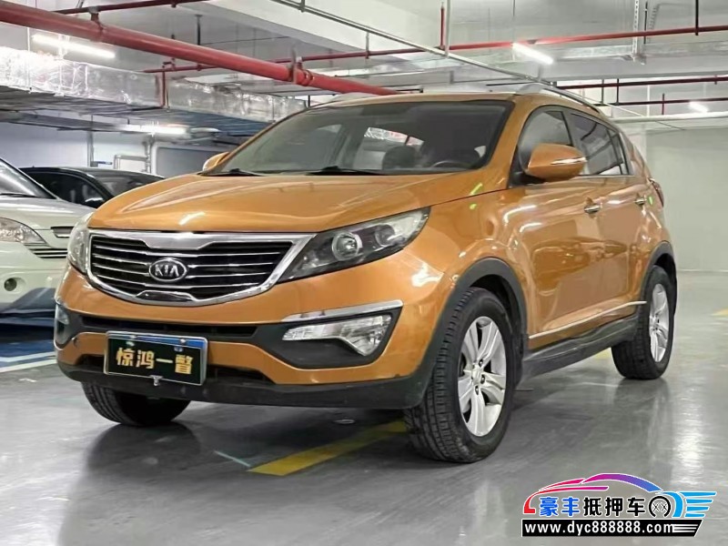 11年起亚智跑轿车抵押车出售