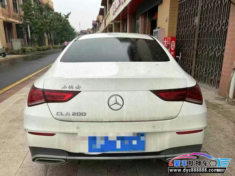 20年奔驰CLA轿车抵押车出售