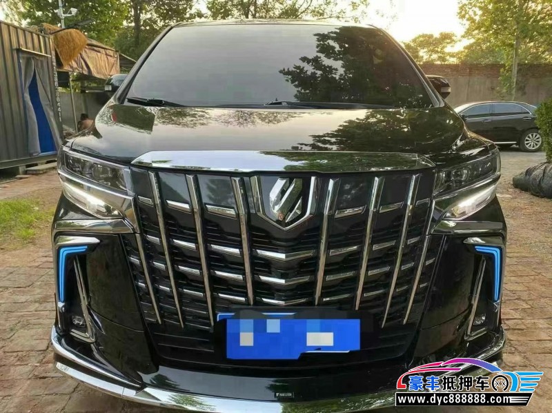 12年丰田埃尔法轿车抵押车出售