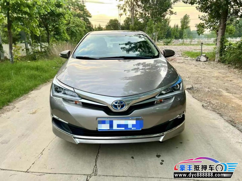 抵押车出售18年丰田卡罗拉轿车