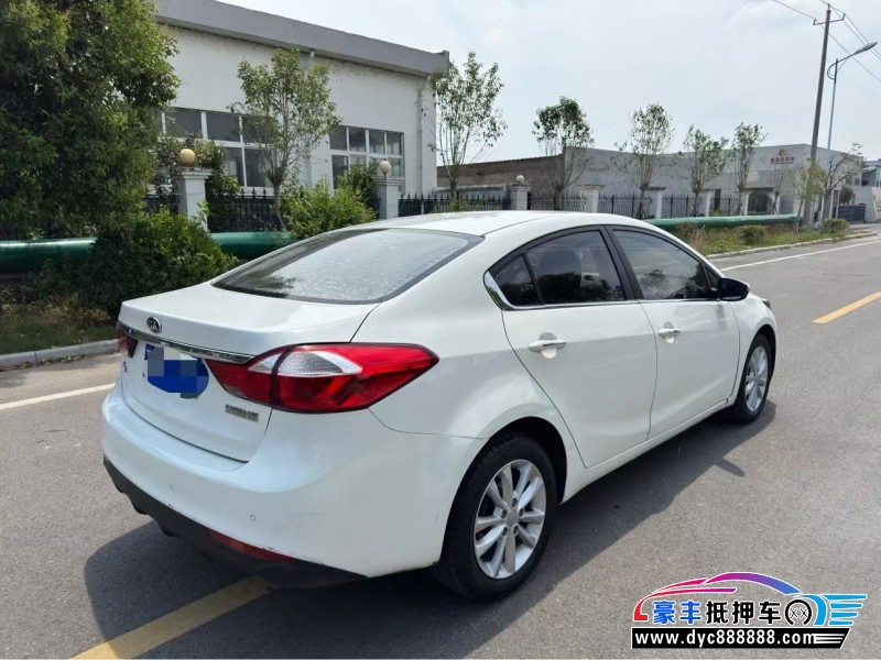 16年起亚K3轿车抵押车出售