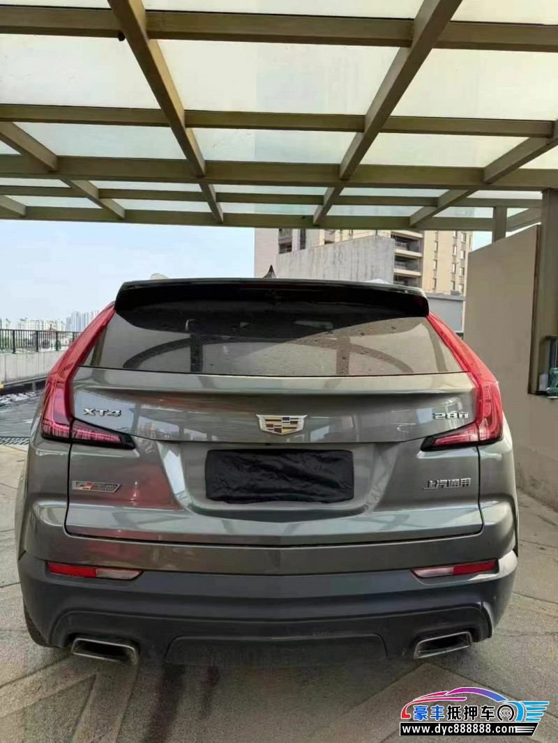 19年凯迪拉克XT4轿车抵押车出售