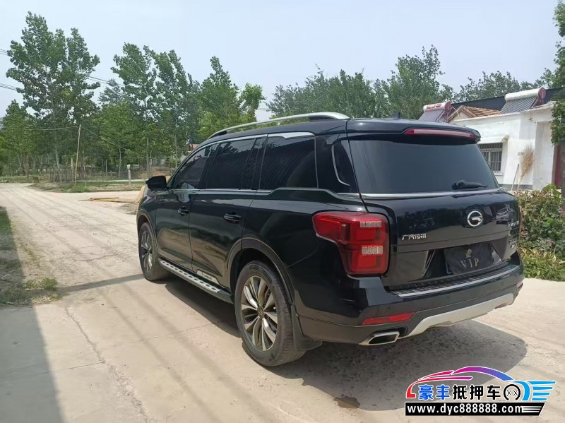 18年传祺GS8轿车抵押车出售