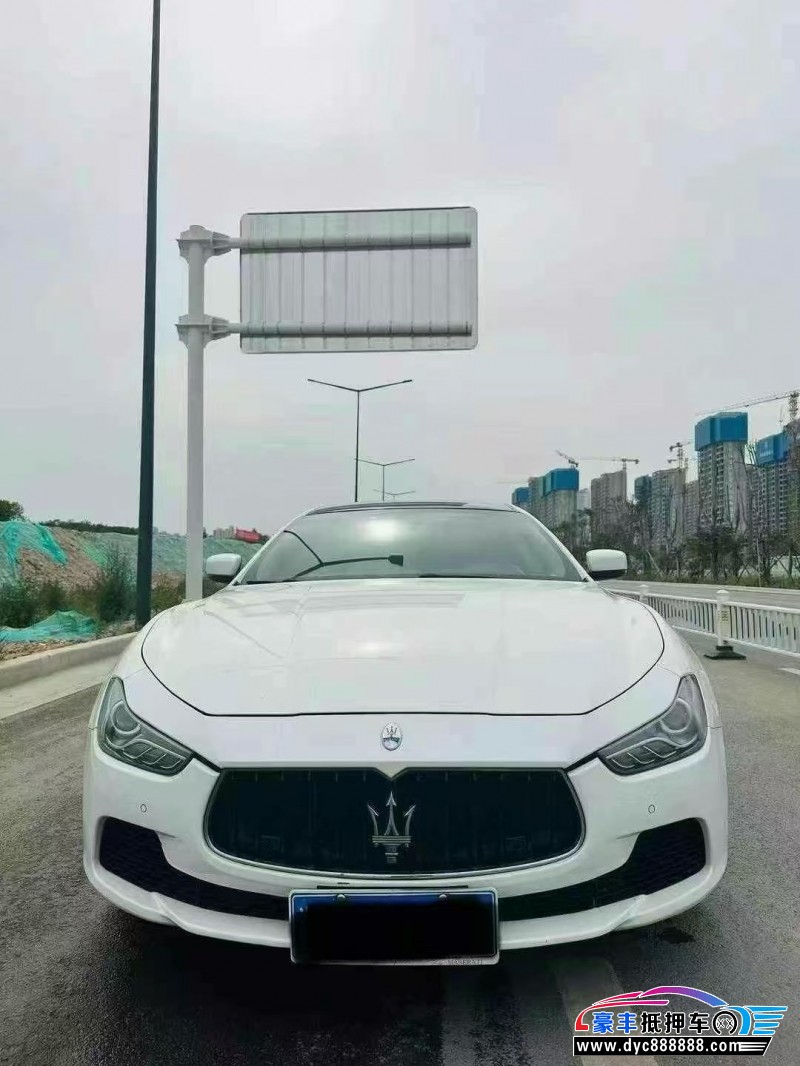 15年玛莎拉蒂Ghibli轿车抵押车出售
