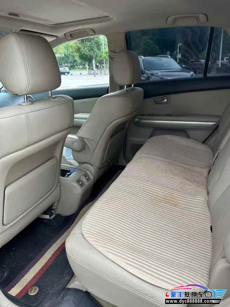 07年雷克萨斯RX轿车抵押车出售