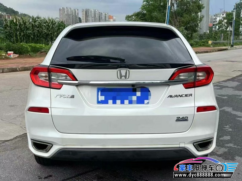 19年本田冠道轿车抵押车出售