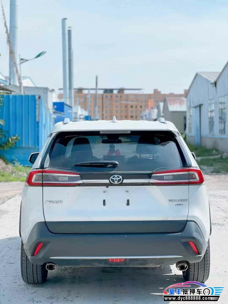 23年丰田威兰达轿车抵押车出售