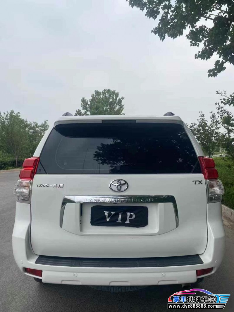 11年丰田普拉多（霸道）轿车抵押车出售