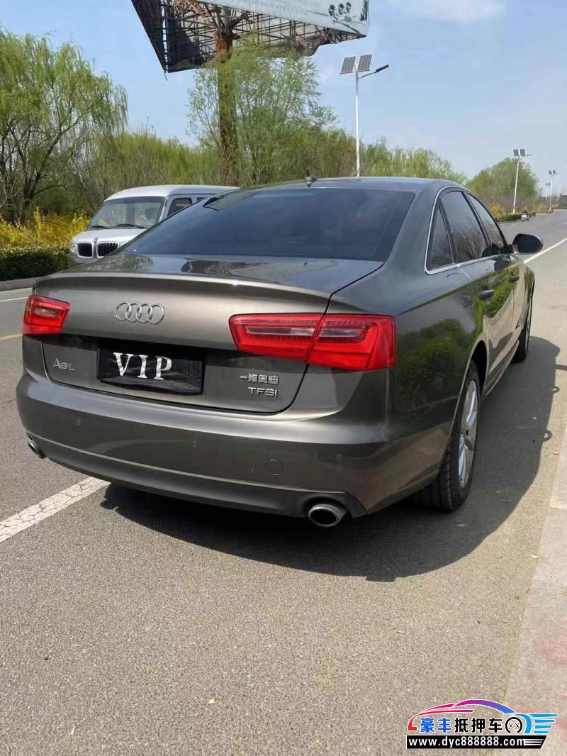 14年奥迪A6L轿车抵押车出售