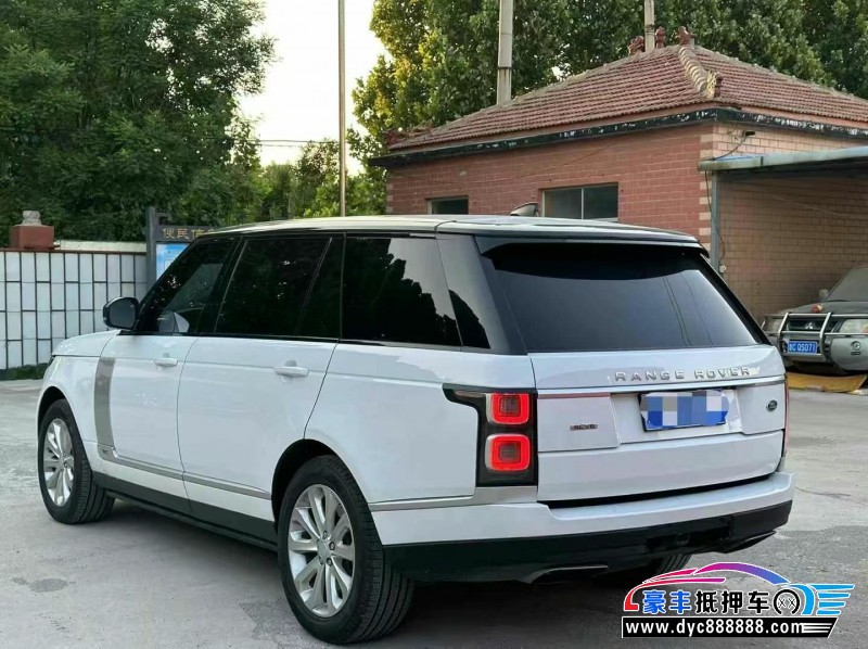 17年路虎揽胜行政SUV抵押车出售