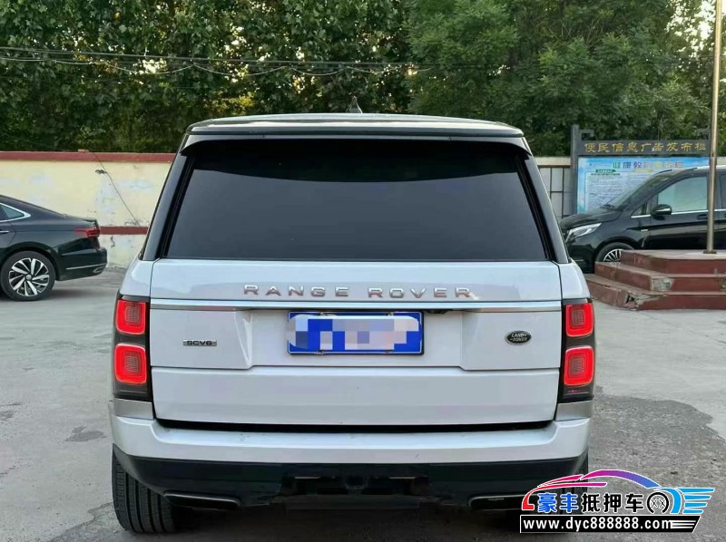 17年路虎揽胜行政SUV抵押车出售