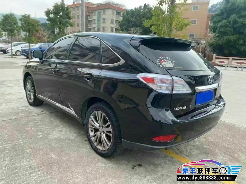 10年雷克萨斯RX轿车抵押车出售