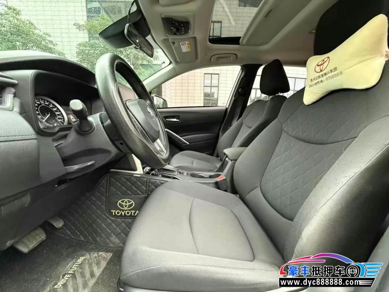 22年丰田卡罗拉轿车抵押车出售