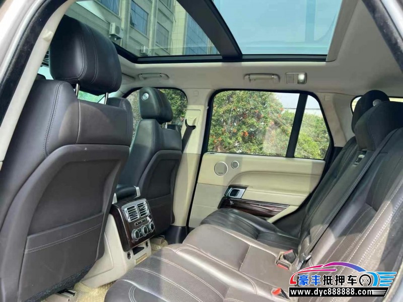 16年路虎揽胜行政轿车抵押车出售