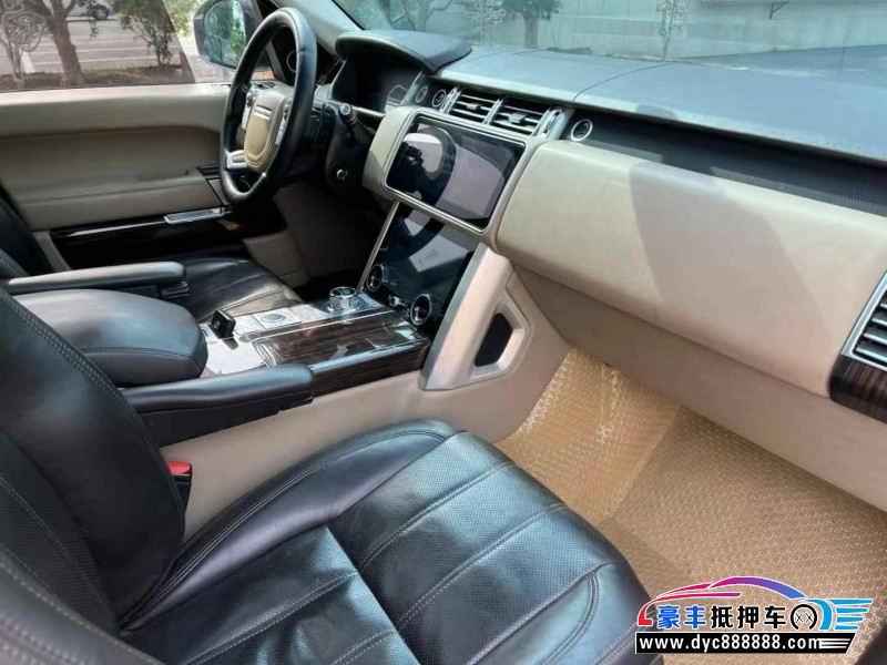 16年路虎揽胜行政轿车抵押车出售