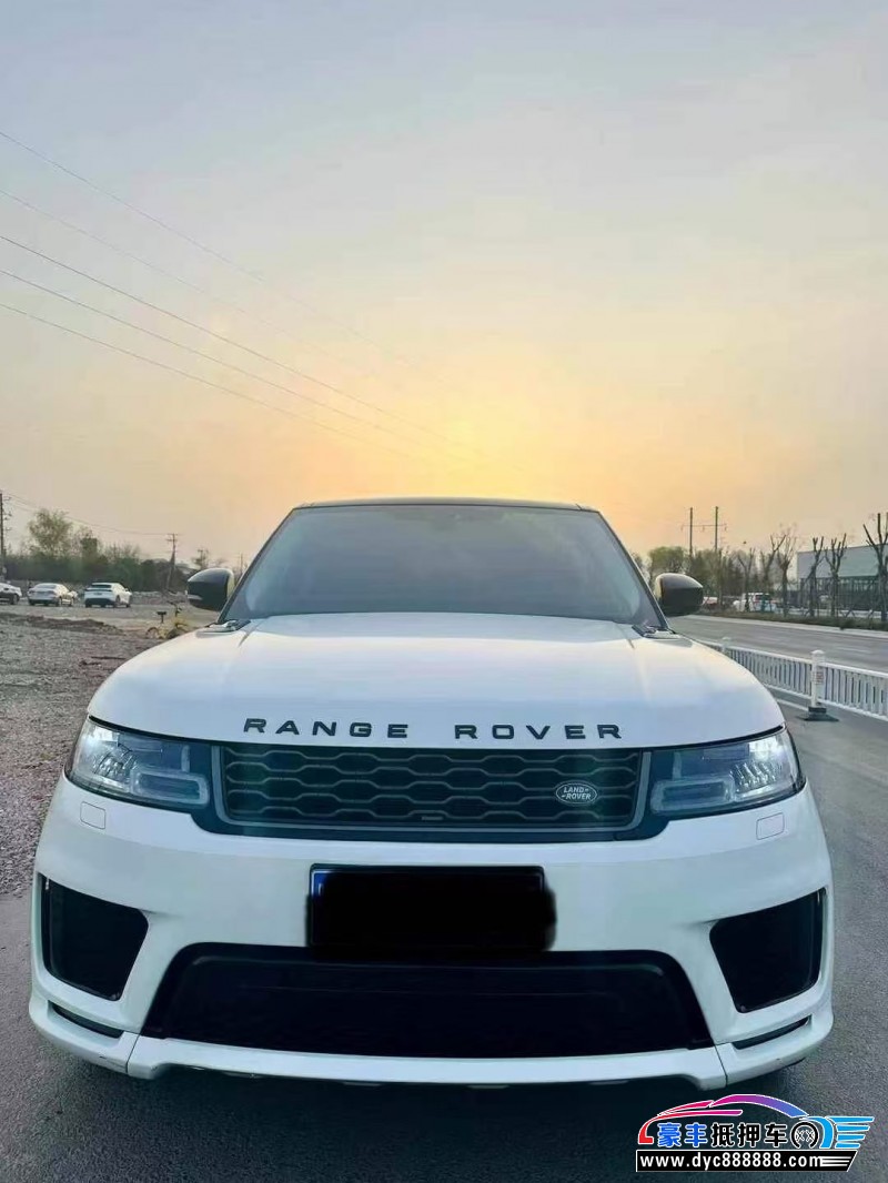 19年路虎揽胜运动轿车抵押车出售