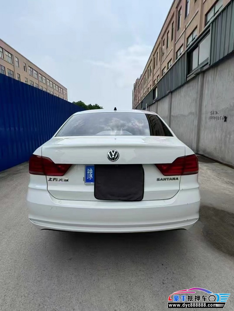 22年大众桑塔纳轿车抵押车出售