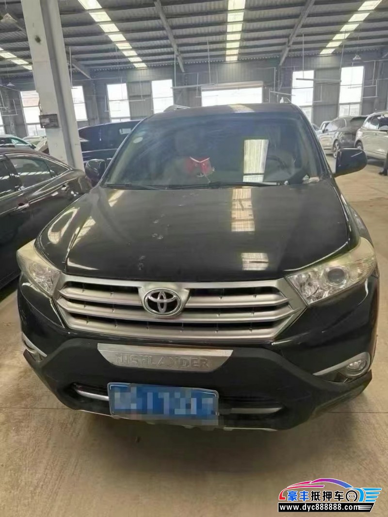 抵押车出售15年丰田汉兰达轿车