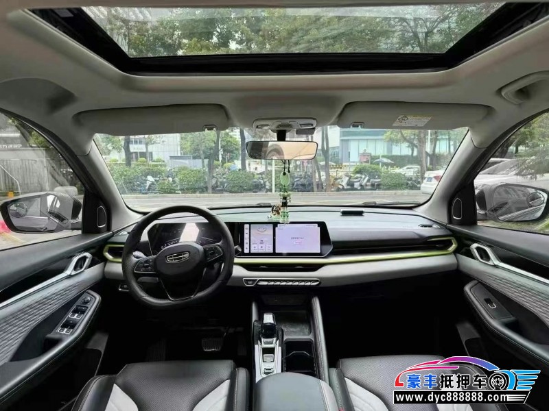 23年吉利缤越轿车抵押车出售