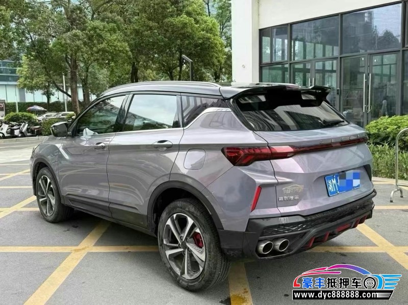 23年吉利缤越轿车抵押车出售