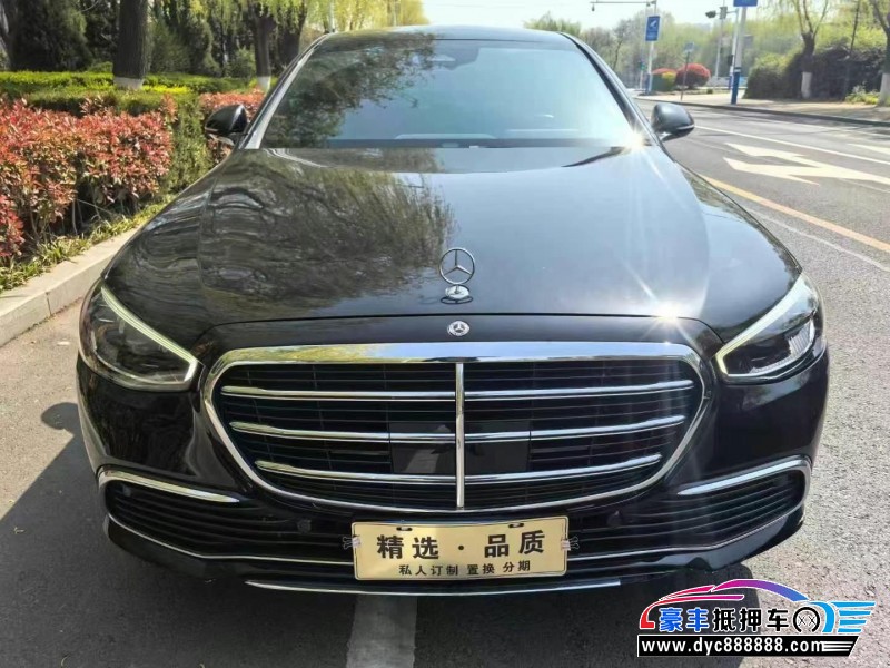 24年奔驰S轿车抵押车出售