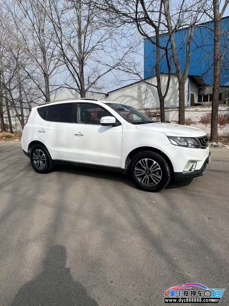 18年吉利远景X6轿车抵押车出售