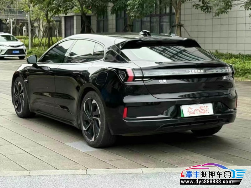 23年极氪001轿车抵押车出售