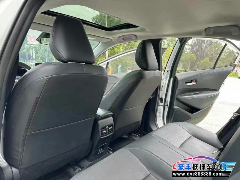 24年丰田卡罗拉轿车抵押车出售